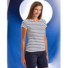 T-shirt marinière femme AQ073 Asquith & FoxAsquith & Fox